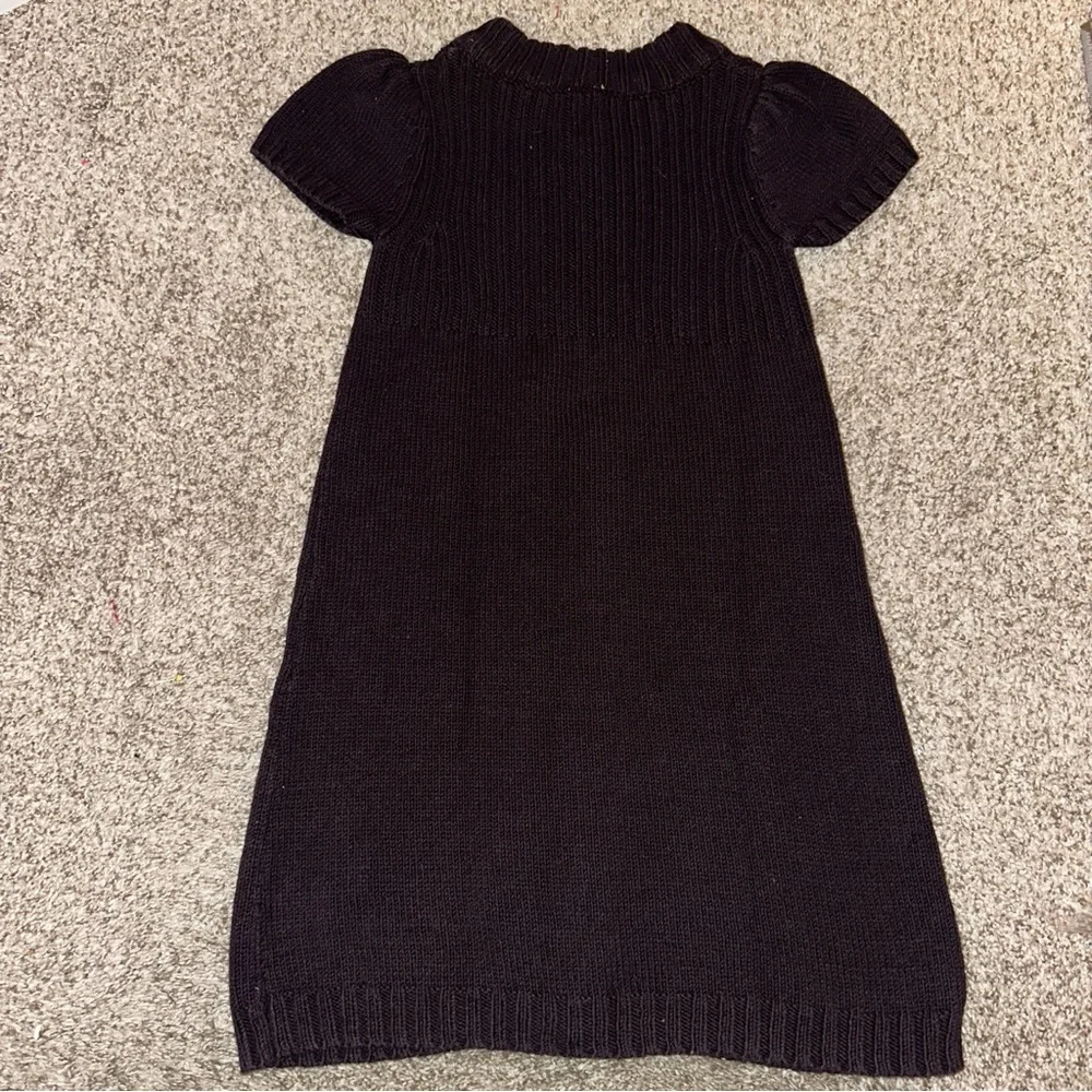 Charming Gymboree sweater dress with buttons size 7 cable knit